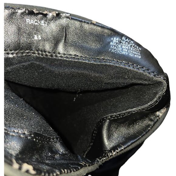 Steve Madden Rackey knee high Tall Black boots Size 8.5 - Picture 6 of 6